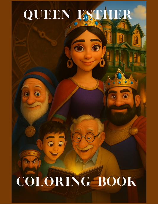 Timekeepers Tale - Esther Coloring Book