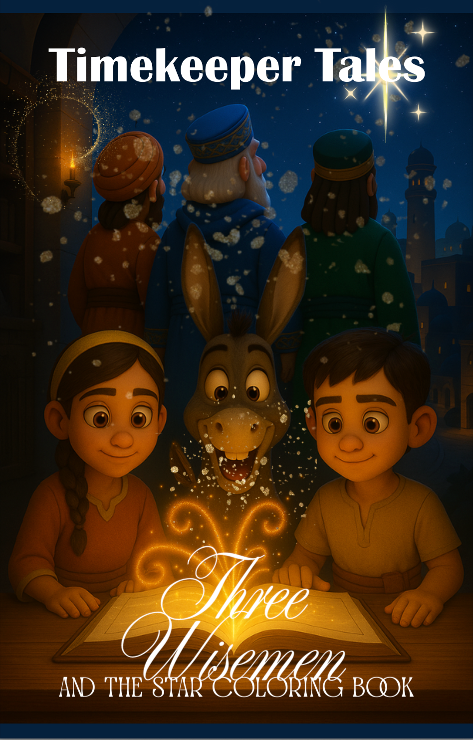 Timekeepers Tale - The Three Wisemen and the Star Coloring Book